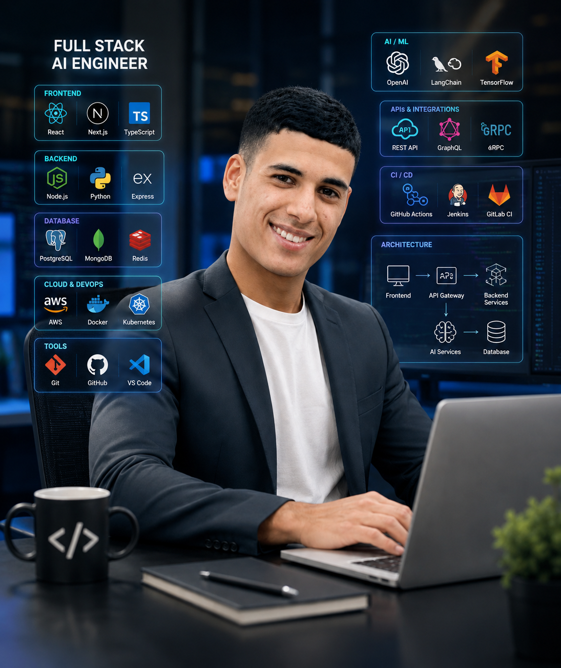KHEDID ABDELLAH | Full Stack Developer & AI Engineer — Marrakech, Morocco